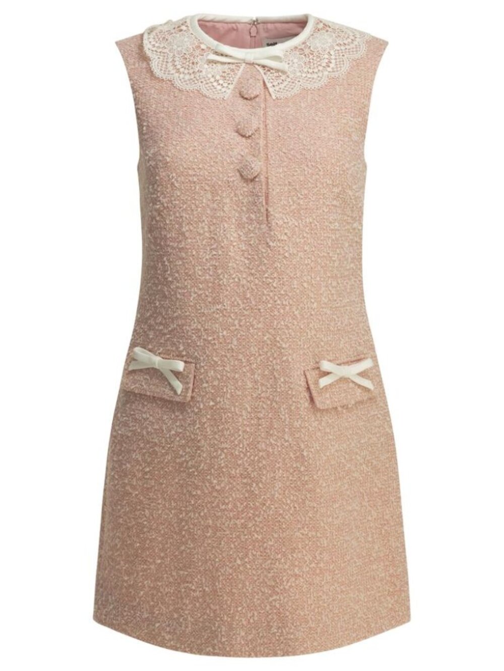 Self-Portrait Short Bouclé Dress Tag Size 10 Women - Picture 1 of 4